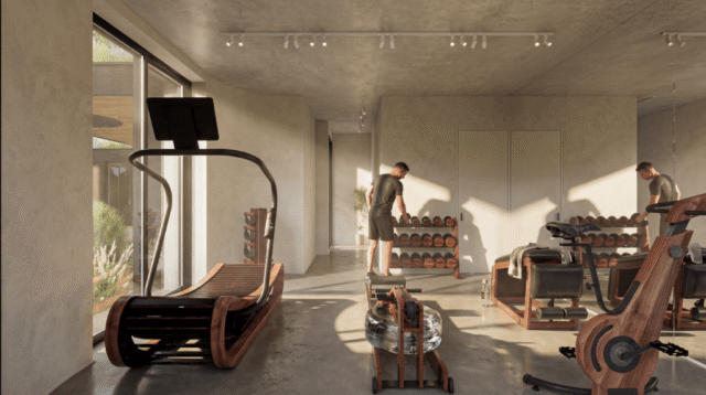 A081 : La Hulpe – 2025 – Construction – Villa – Salle de sport
